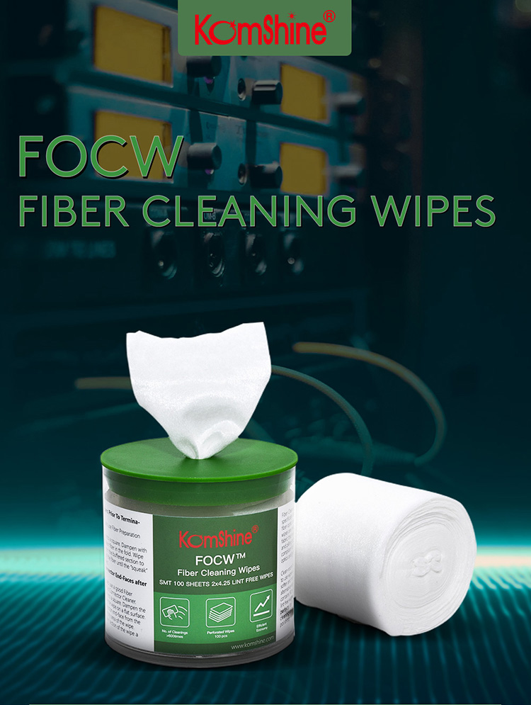 FOCW Fiber Cleaning Wipes