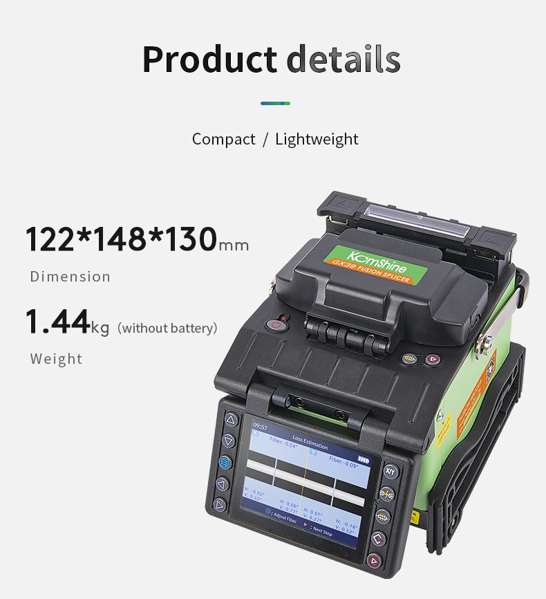 KomShine Optical Fiber Fusion Splicer GX39