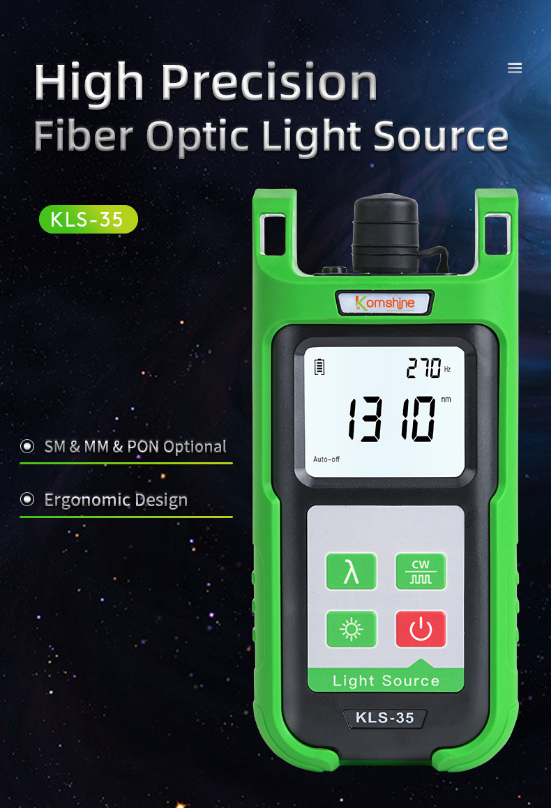 Fiber Optic Light Source KLS-35,otdr, otdr price, mini otdr