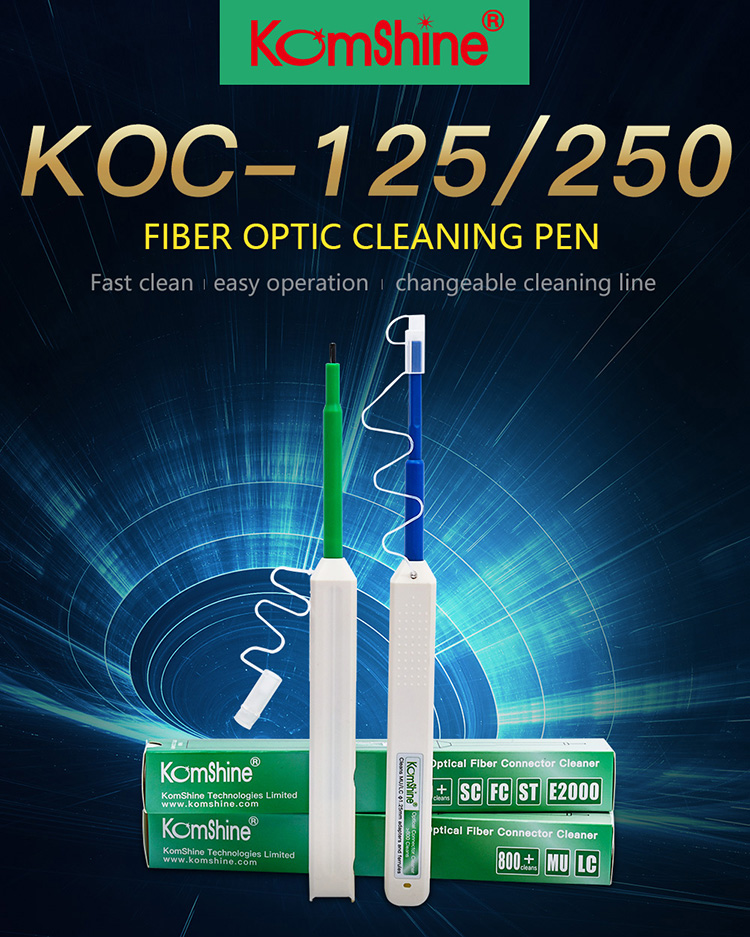 KOC-125/250 Optical Connector One-Click Cleaner