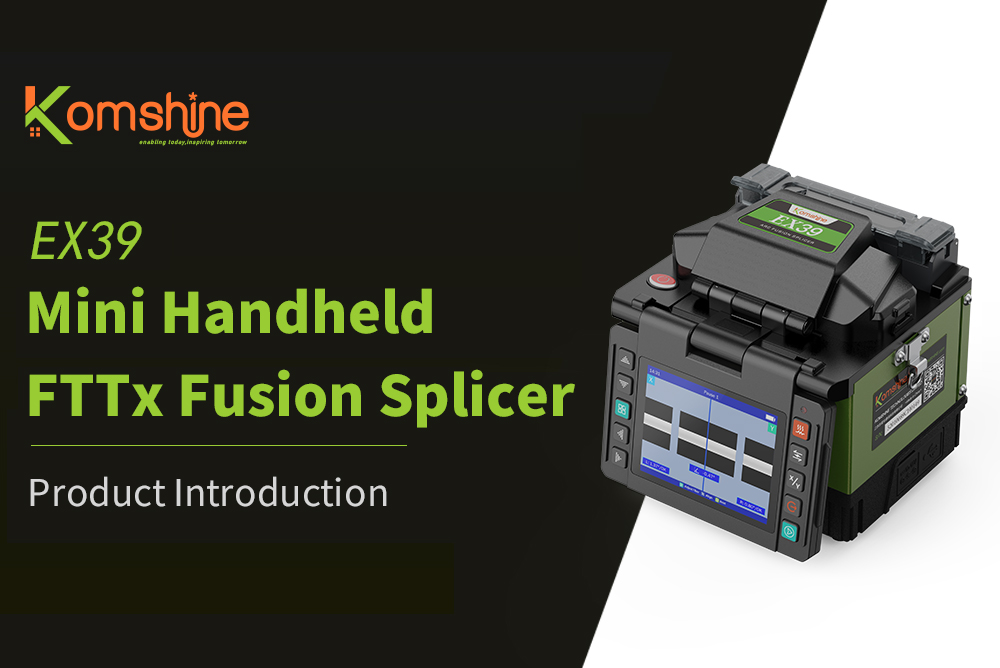 EX39 Mini Handheld FTTx Fusion Splicer video