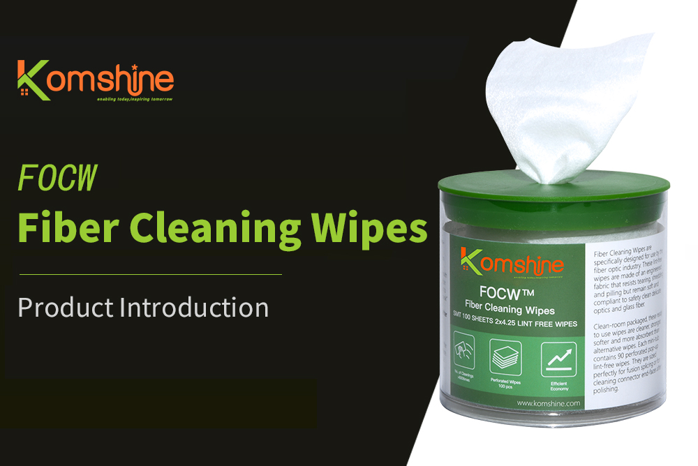 FOCW Fiber Cleaning Wipes operation video