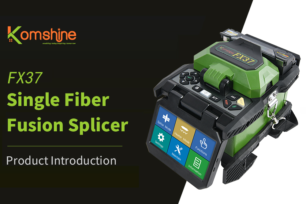 FX37 Single Fiber Fusion Splicer operation video