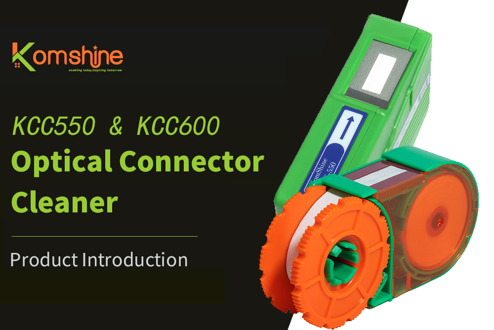 KCC550 & KCC600 Optical Connector Cleaner operation video