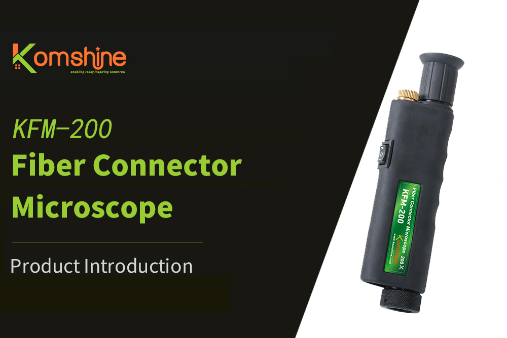 KFM-200 Fiber Connector Microscope operation video