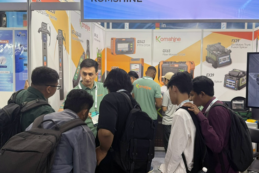 KOMSHINE Shines at 2025 Singapore Communications Exhibi