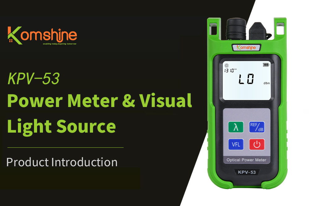 KPV-53 Power Meter & Visual Light Source operation video