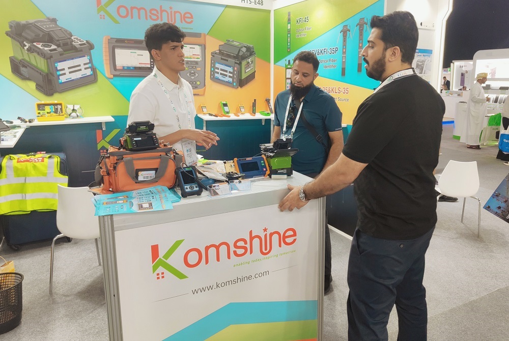 The exhibition is ongoing | KOMSHINE shines brightly in GITEX GLOBAL 2024