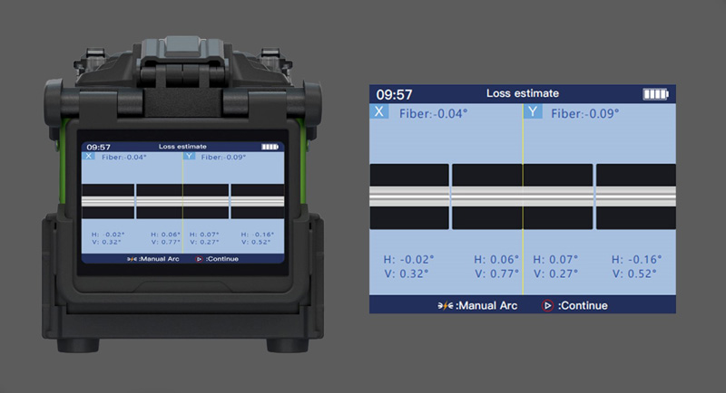  Komshine FX39 6 Motors Fusion Splicer 6S Empalme 16S